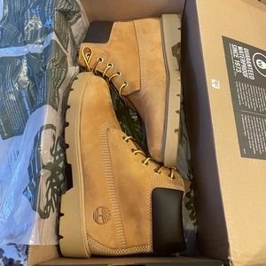 Brand new Timberland work boots for boys